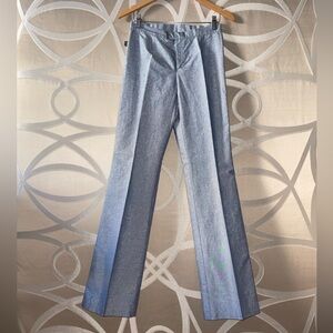 Moschino Cotton Pants with Silver Shimmer